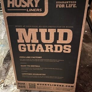 Husky Liners Black Mud Guards